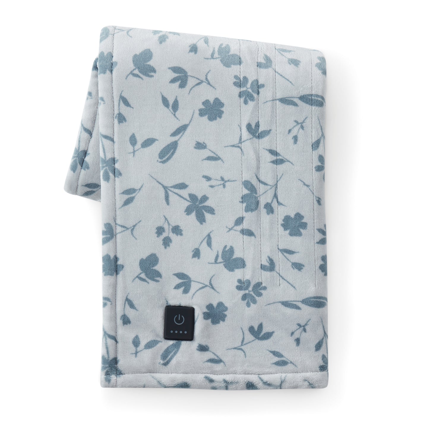 Brookstone Cozy Heated Plush Throw