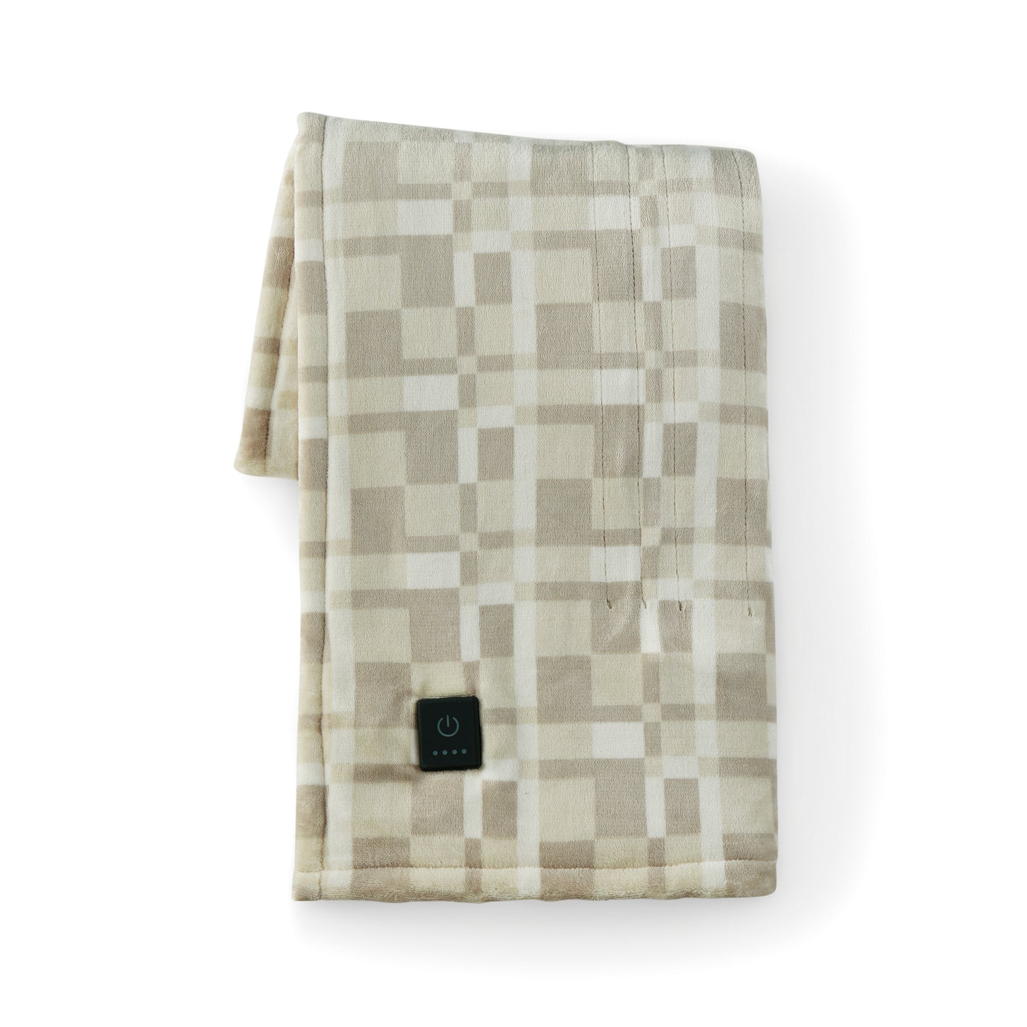 Brookstone Cozy Heated Plush Throw