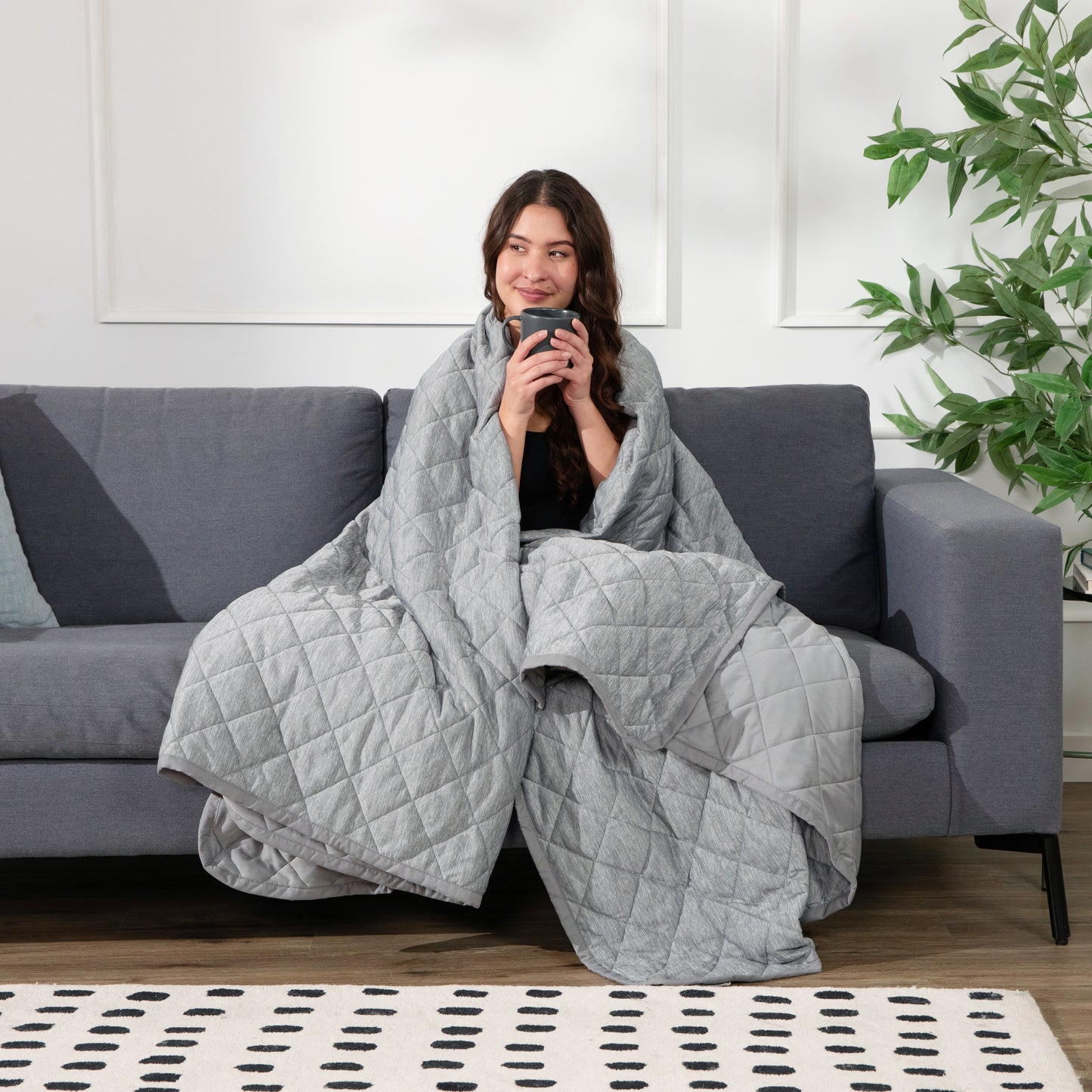 Brookstone Cooling Down Alternative Blanket