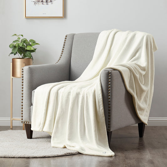Brookstone Nap Cozy Plush Throw