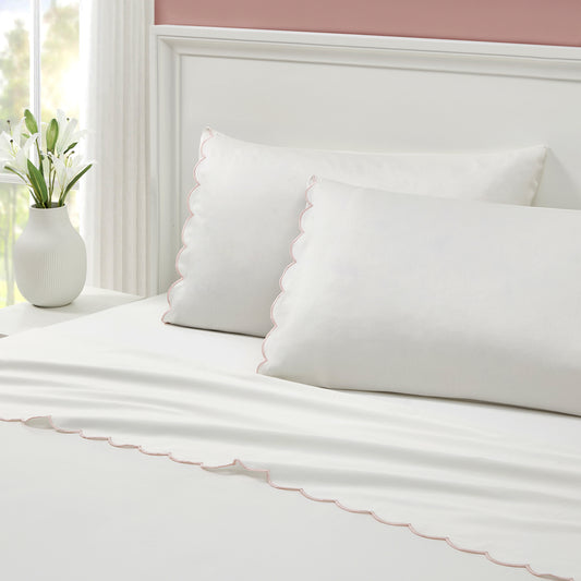 Peri Home Scallop Sheet Set