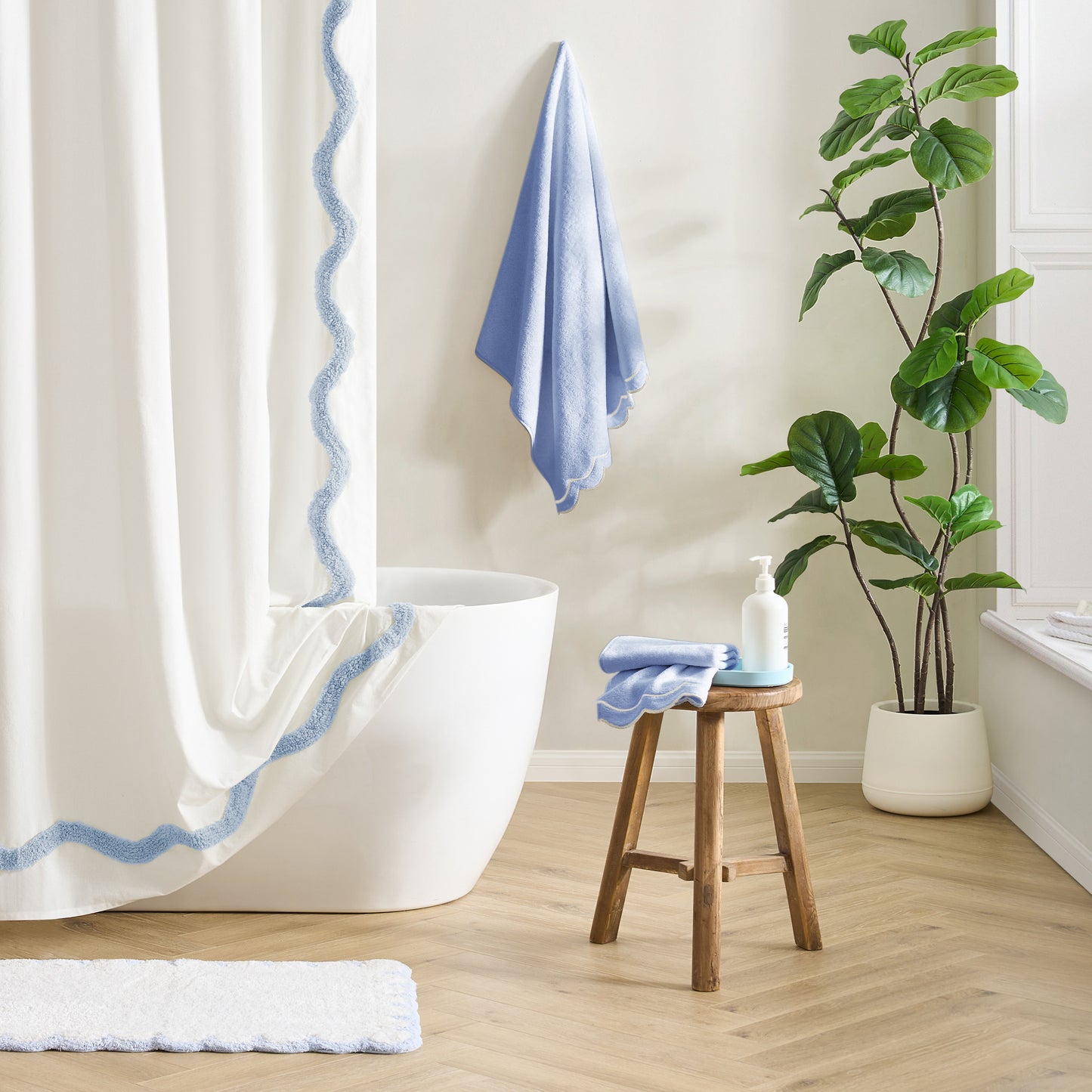 Peri Home Scallop Towel Collection