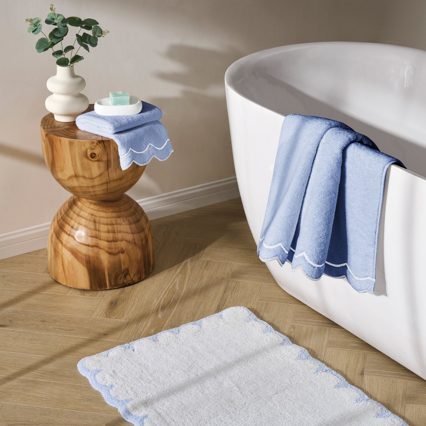 Peri Home Scallop Towel Collection