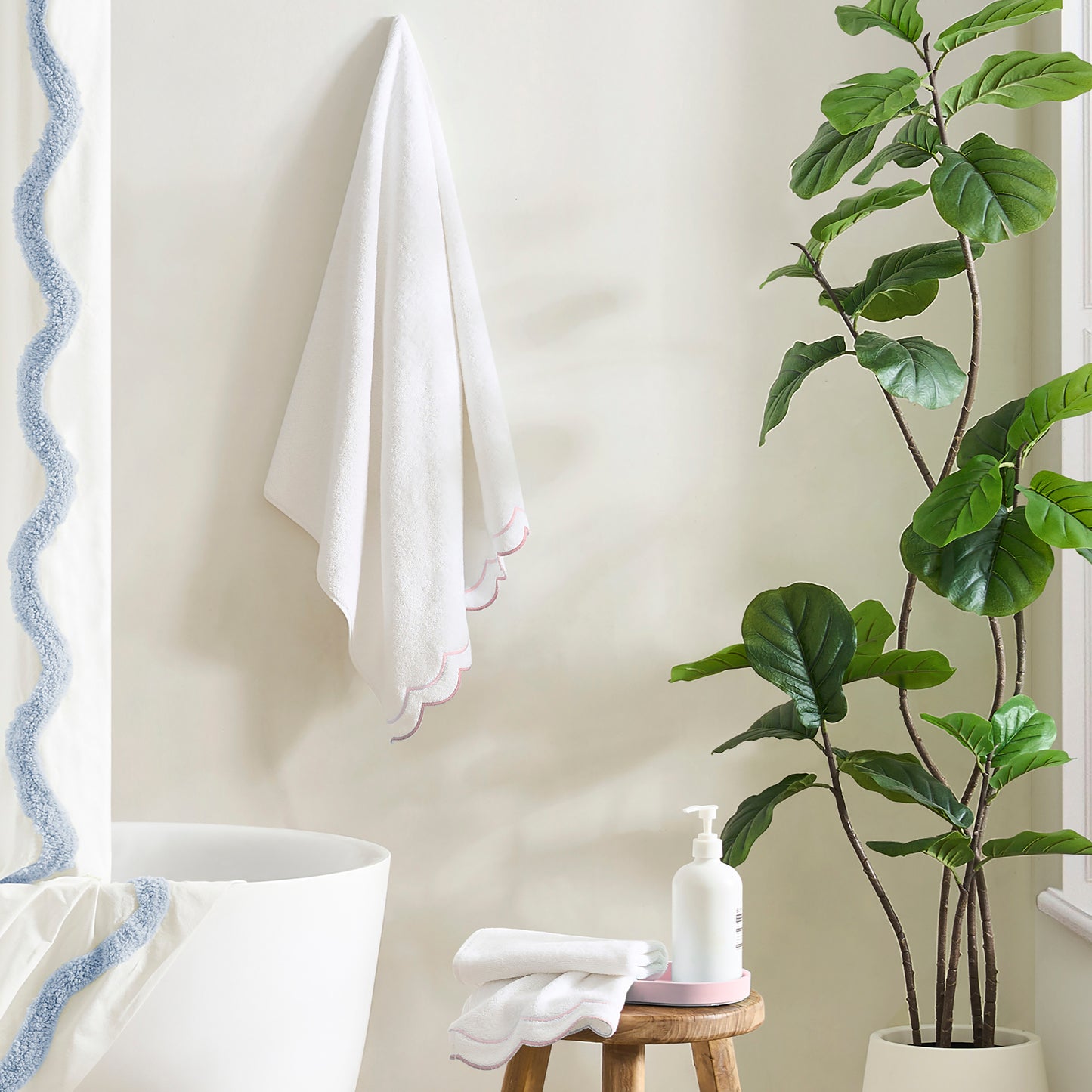 Peri Home Scallop Towel Collection