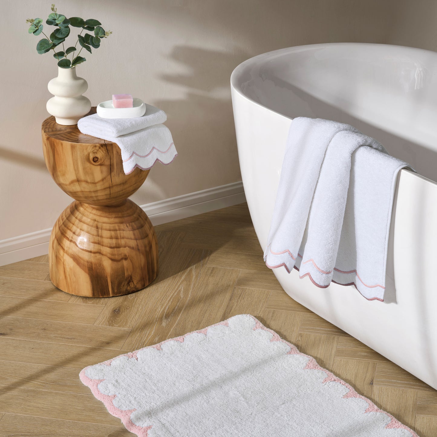 Peri Home Scallop Towel Collection