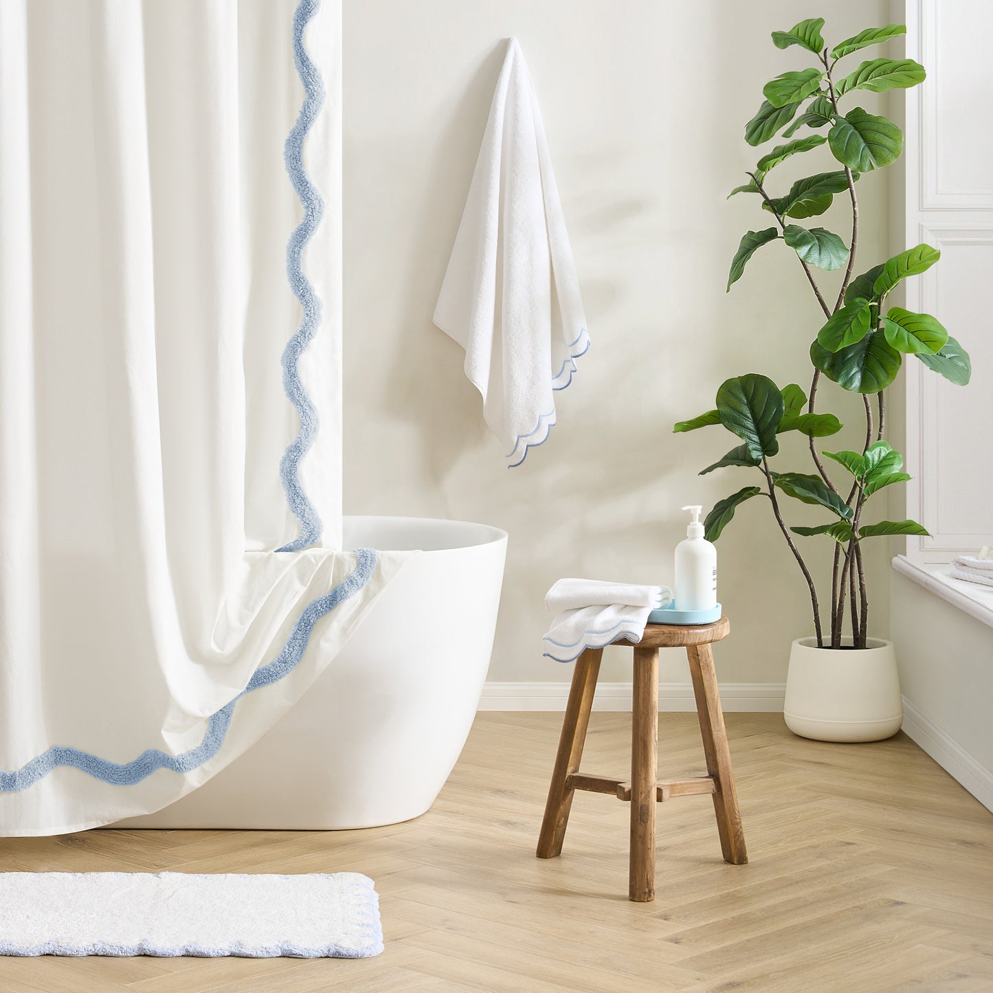 Peri Home Scallop Towel Collection