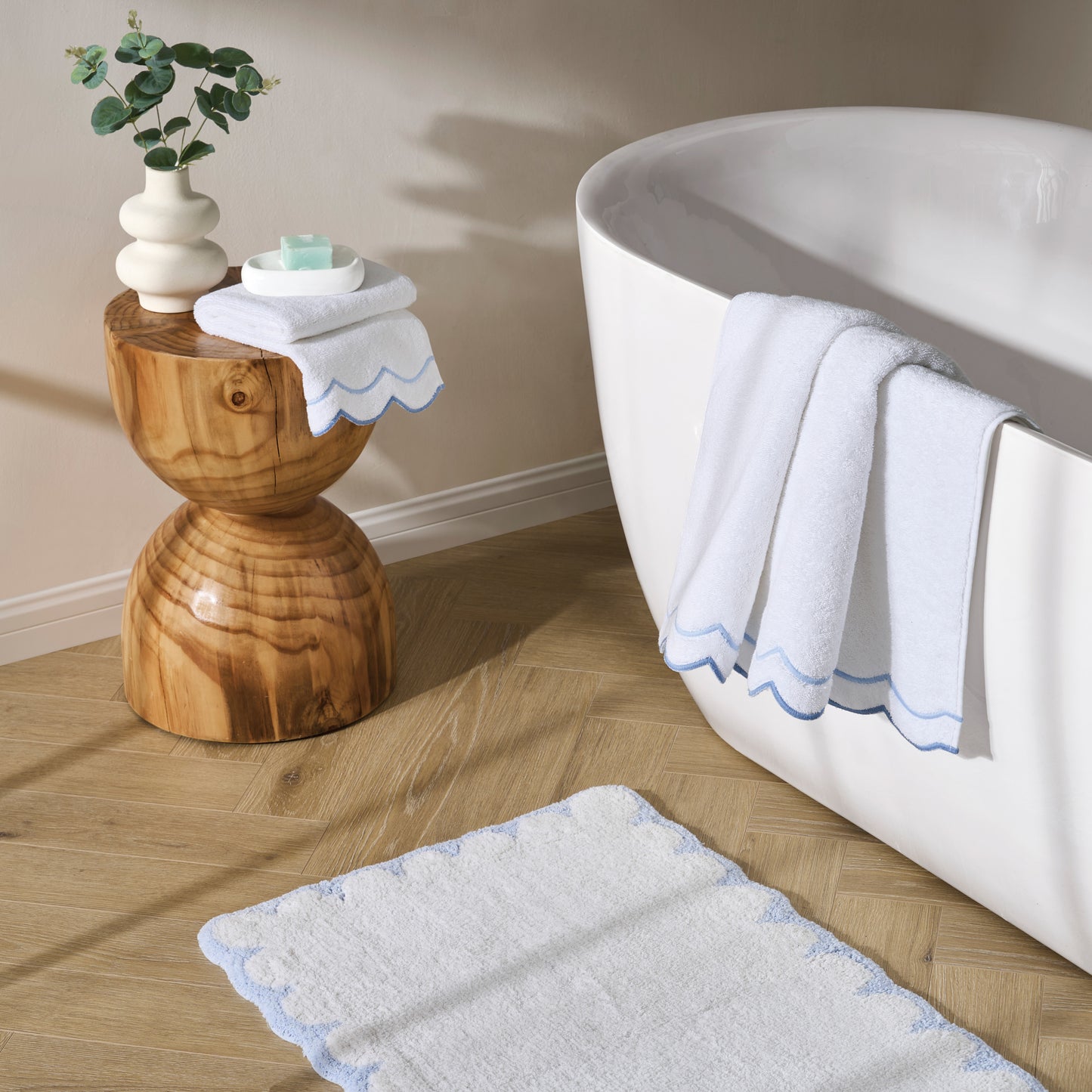 Peri Home Scallop Towel Collection