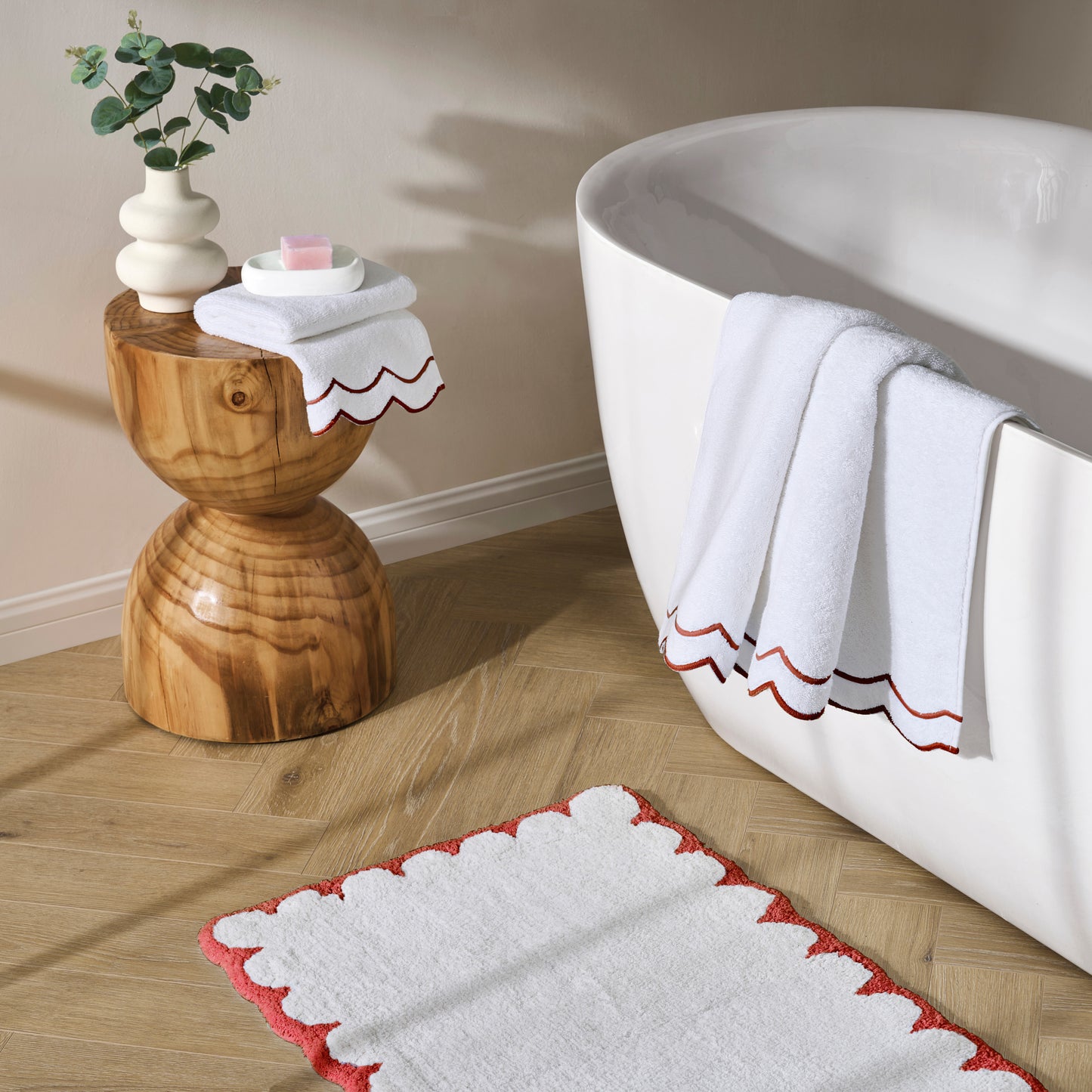 Peri Home Scallop Towel Collection