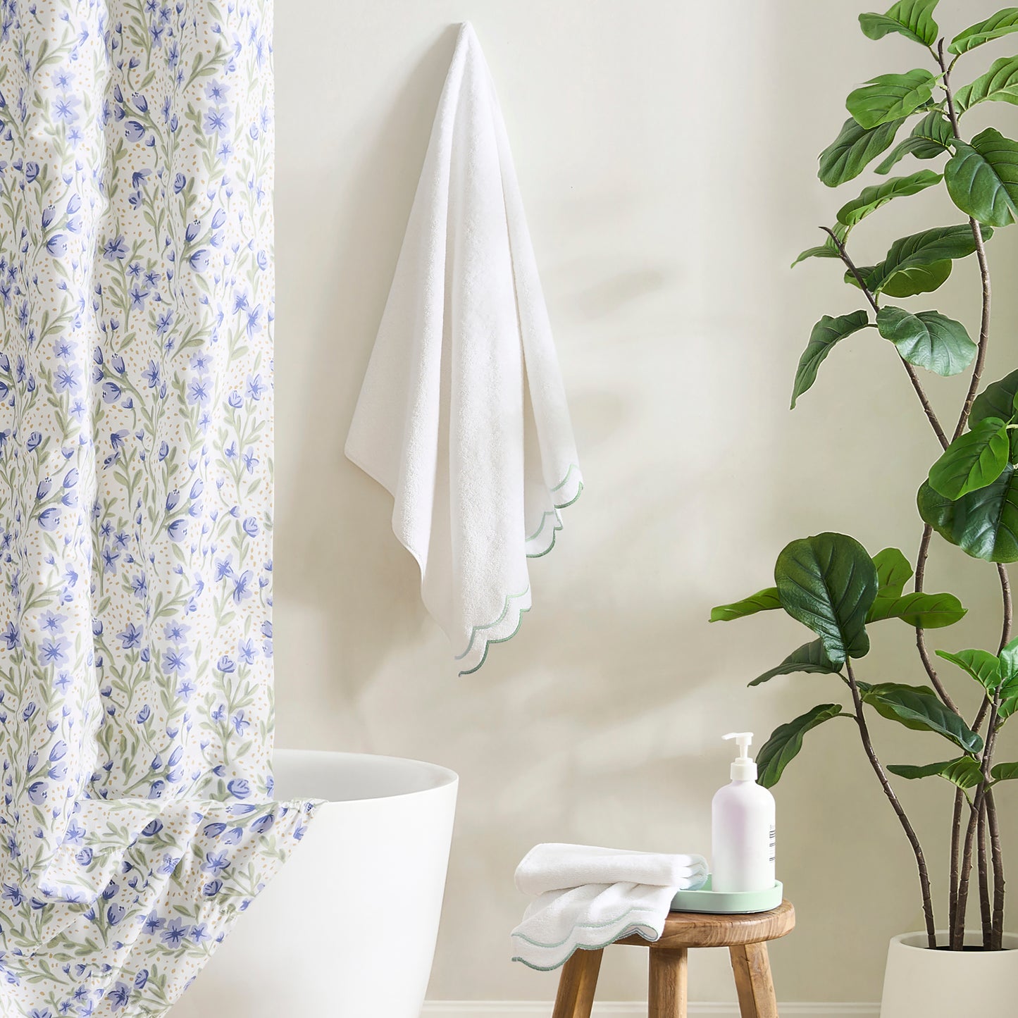 Peri Home Scallop Towel Collection