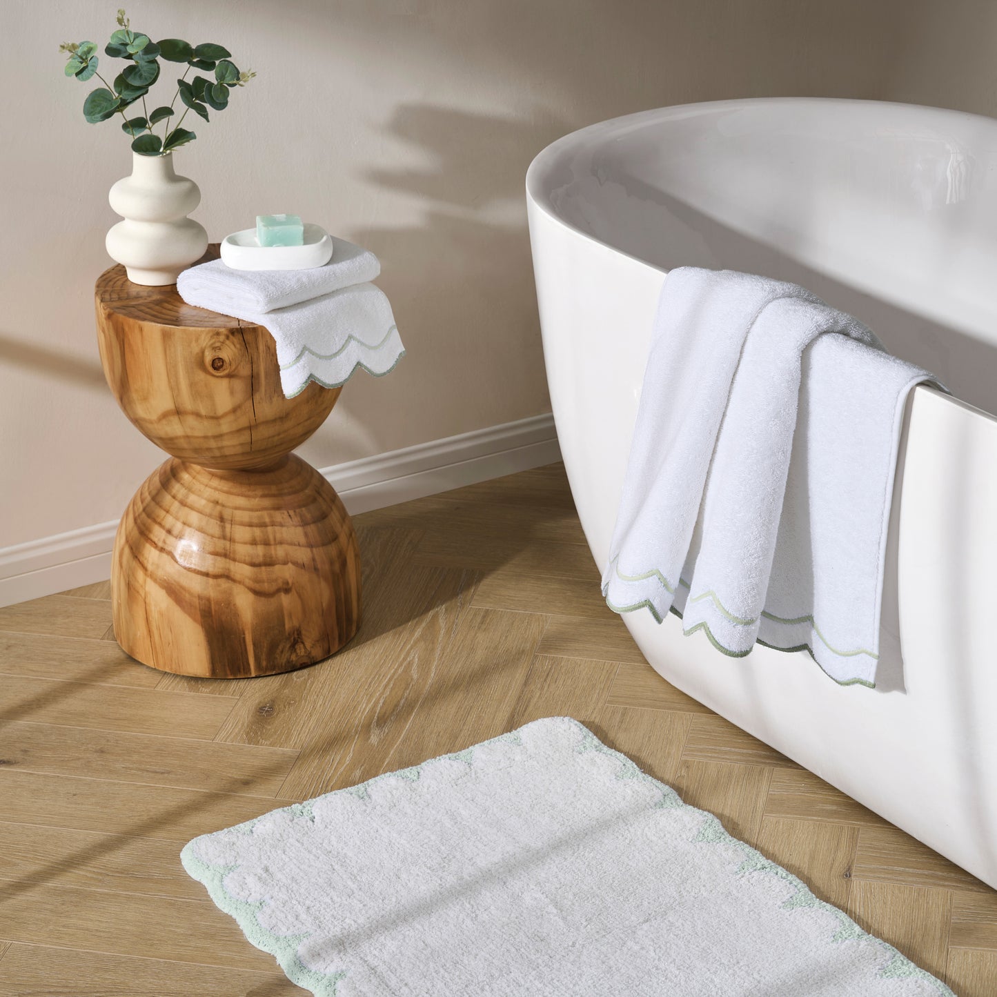 Peri Home Scallop Towel Collection