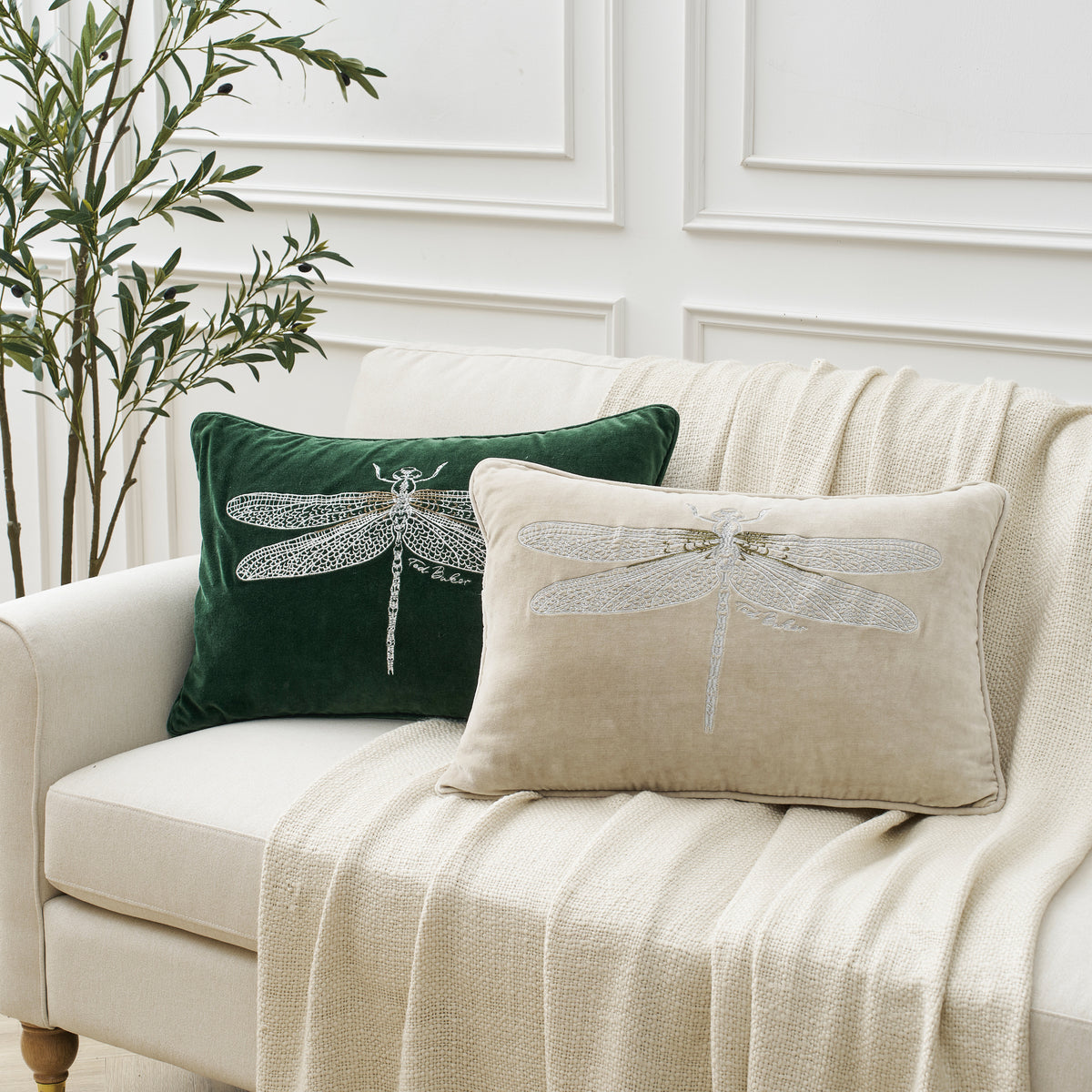 Ted Baker Dragonfly Decorative Pillow
