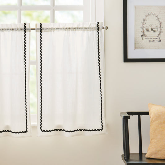 Curtainworks Rita Tailored 2-Piece Tier Set