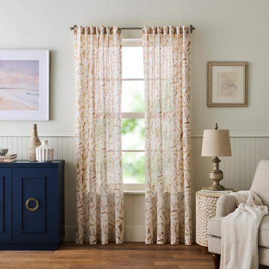 Martha Stewart Vernon Curtain Panel Pair