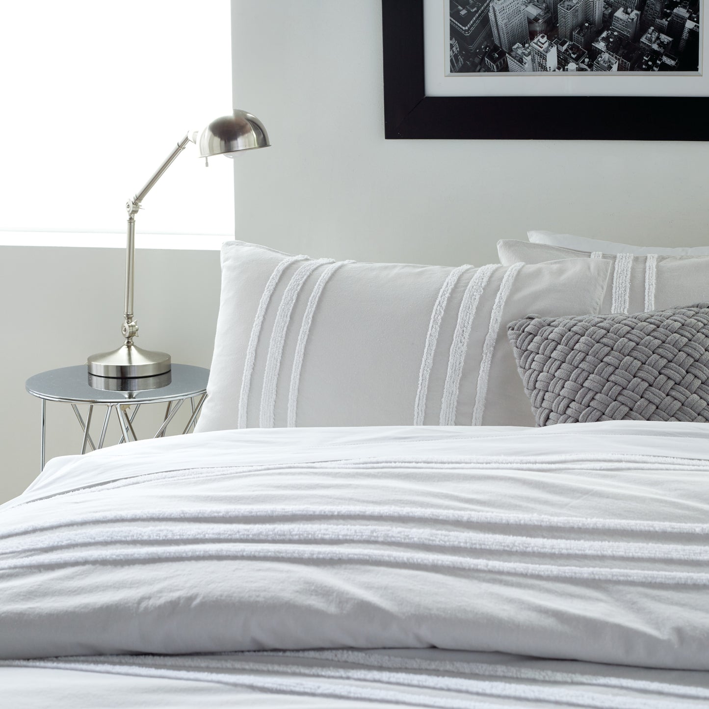 DKNY Chenille Stripe Comforter Set