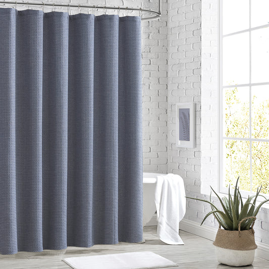 DKNY Waffle Shower Curtain