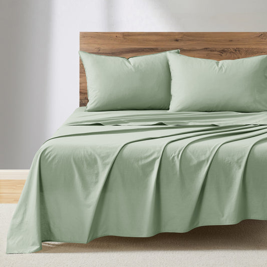 DKNY Vintage Washed Cotton Sheet Set