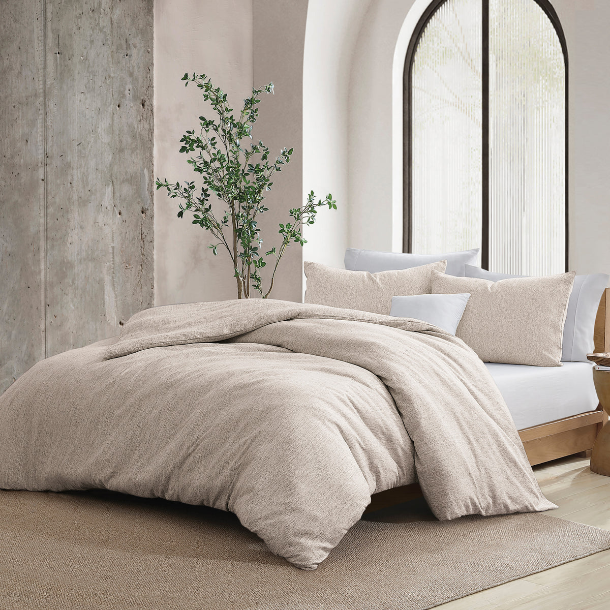 DKNY Pure Brushed Heather Herringbone Comforter Set