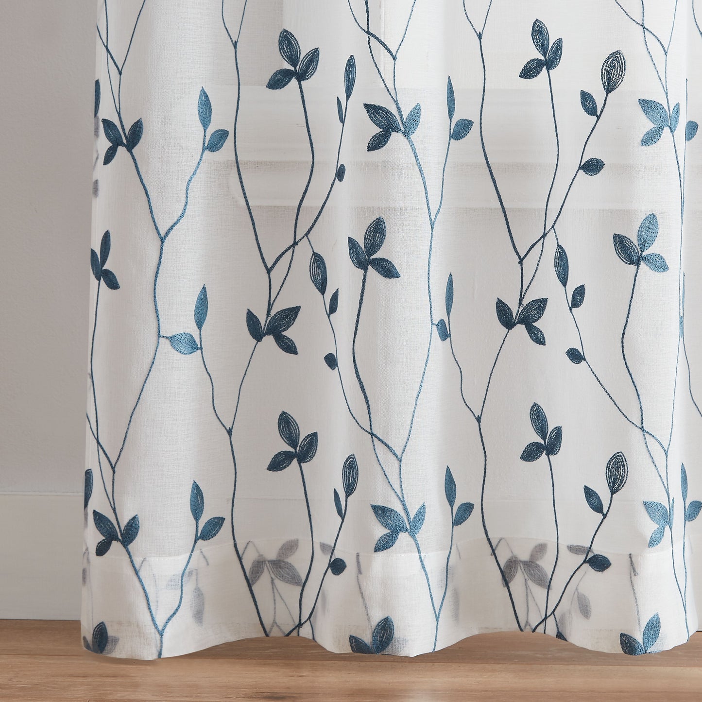 Curtainworks Botanical Embroidery Curtain Panel Pair
