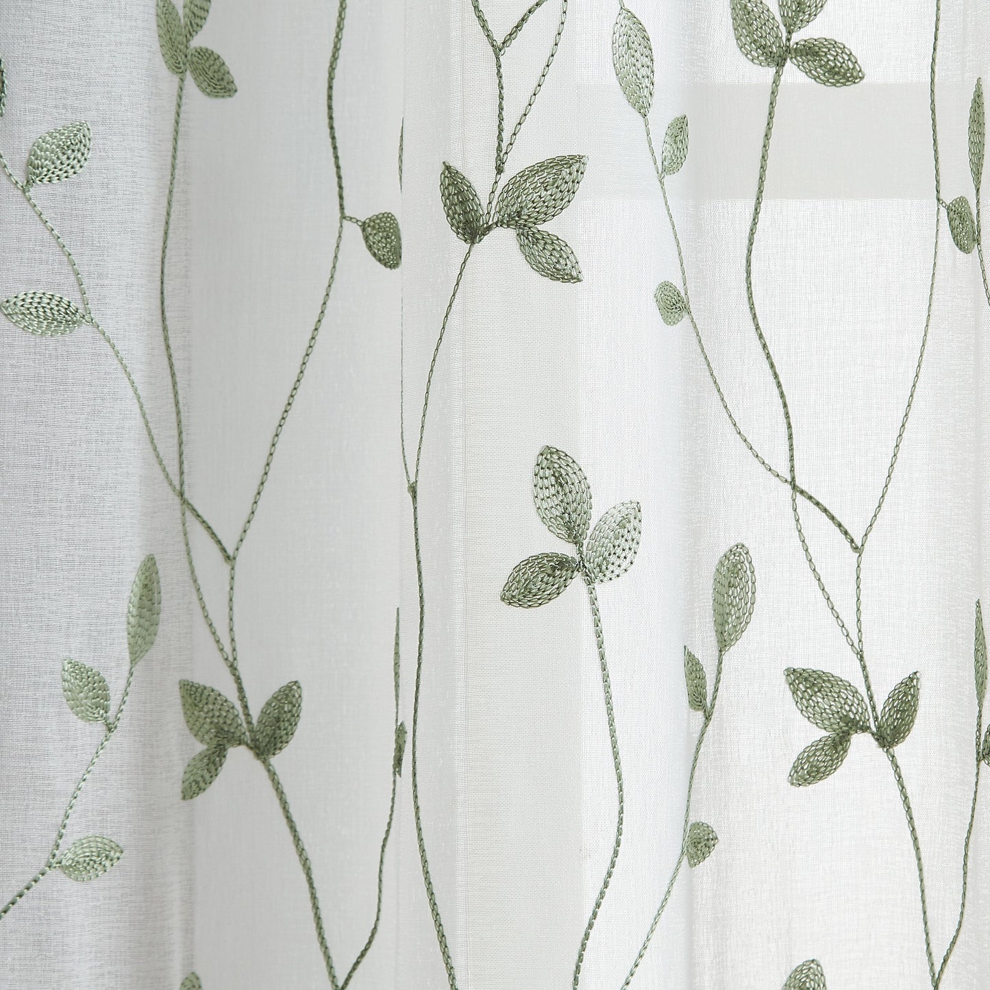 Curtainworks Botanical Embroidery Curtain Panel Pair