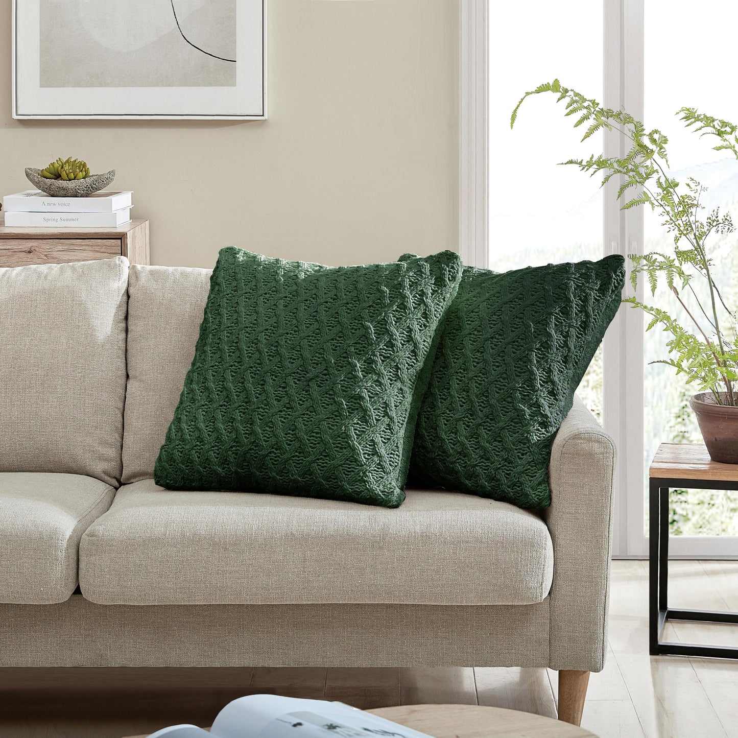 DKNY Crosswalk Sherpa Decorative Pillow 2-pack