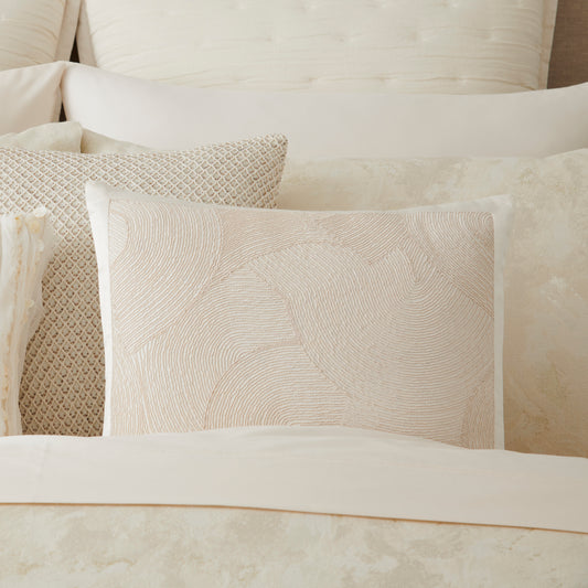 Donna Karan Home Cord Swirl Decorative Pillow, 20" x 20"