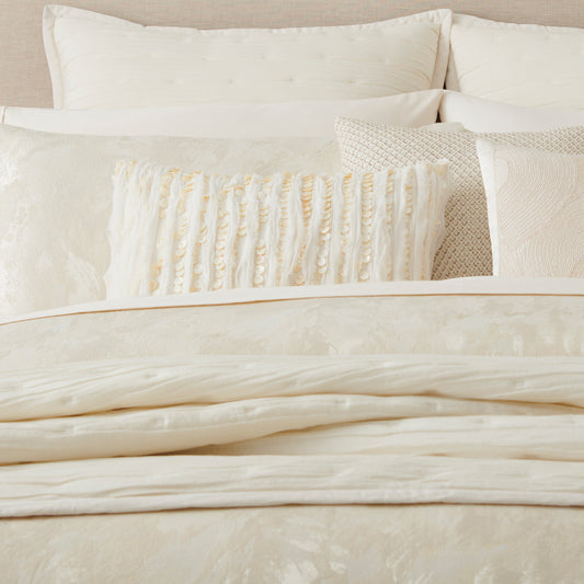 Donna Karan Home Flutter Decorative Pillow, 14" x 20"