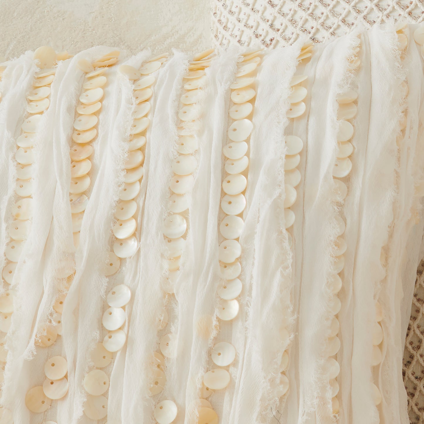 Donna Karan Home Flutter Decorative Pillow, 14" x 20"