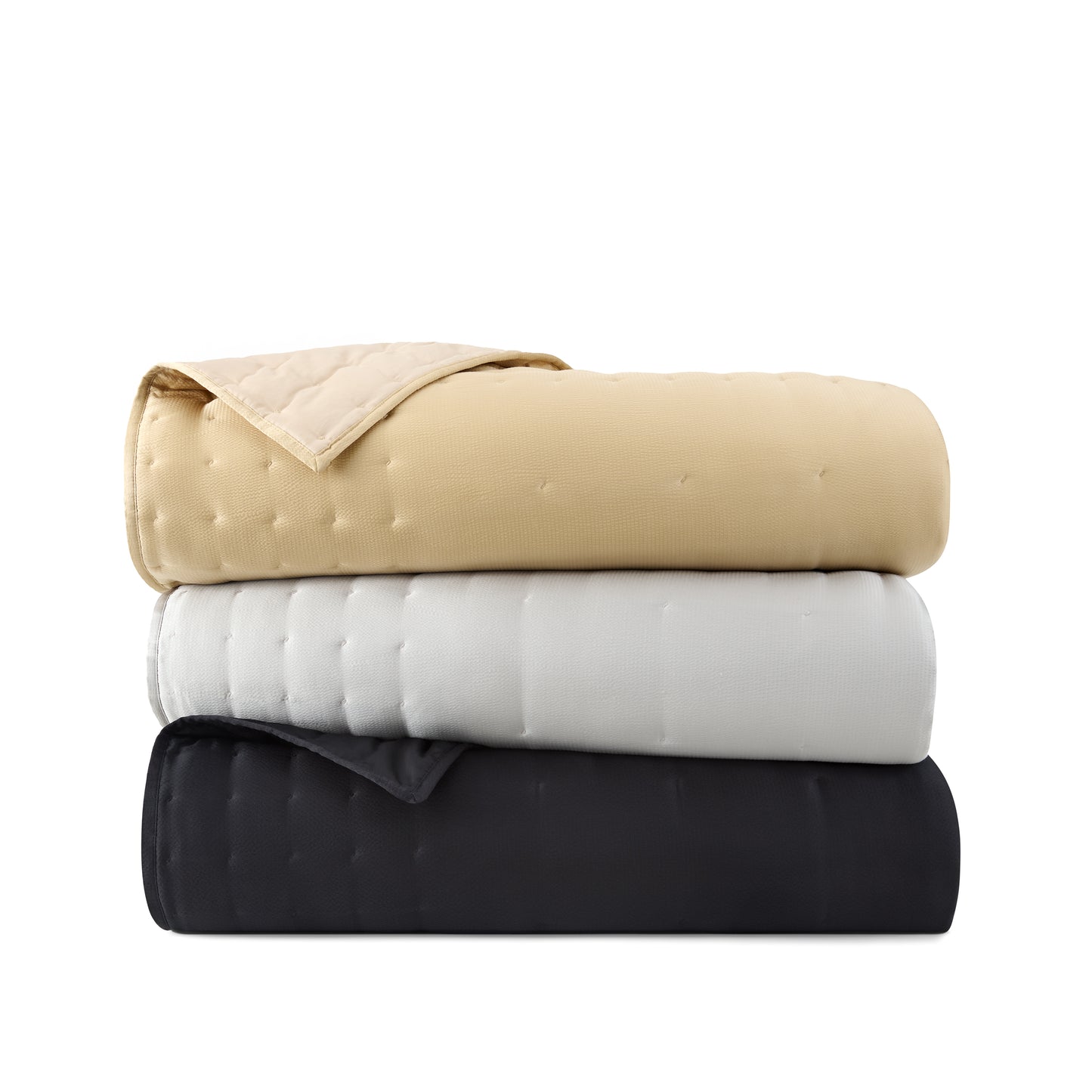 Donna Karan Home Hammered Silk Quilt Collection