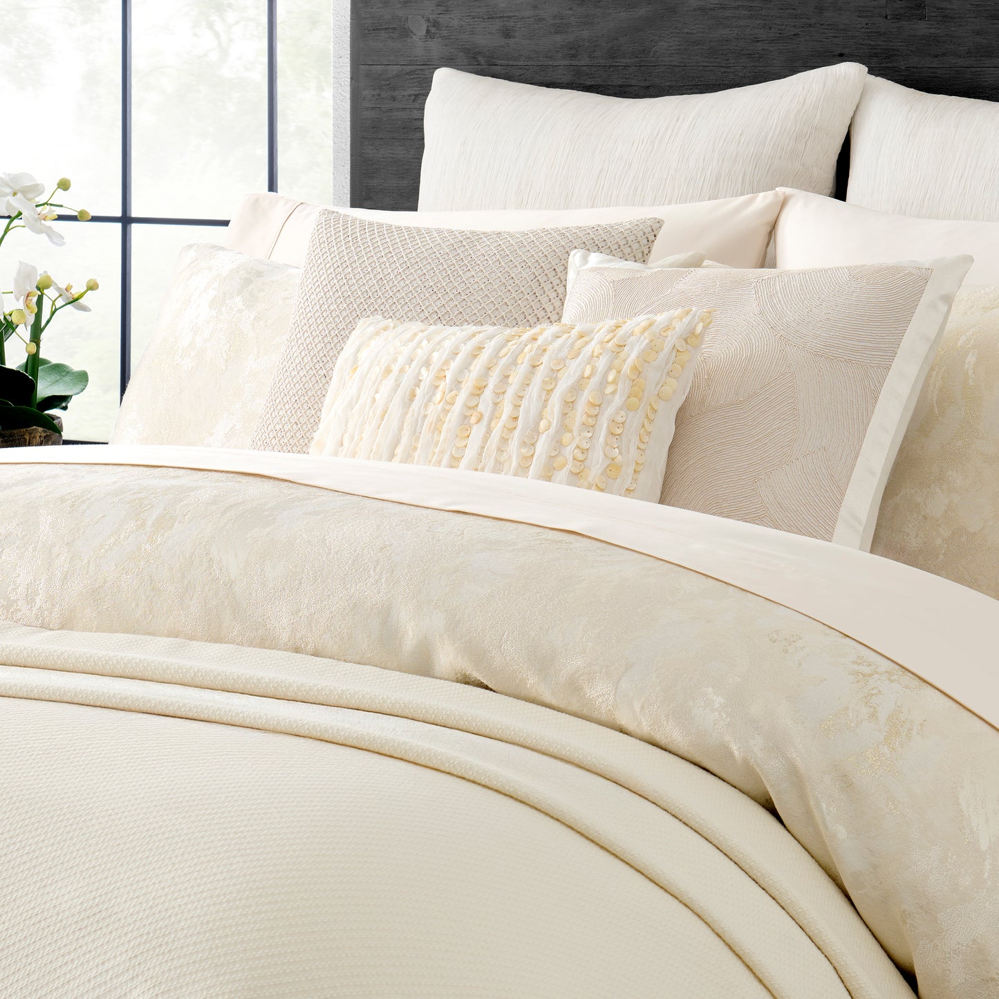 Donna Karan Home Cord Swirl Decorative Pillow, 20" x 20"