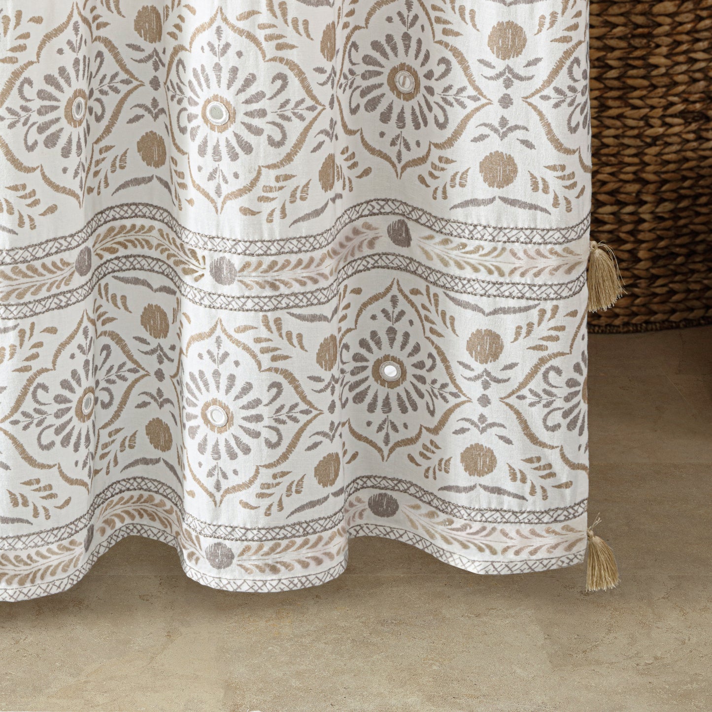 John Robshaw Rangila Shower Curtain