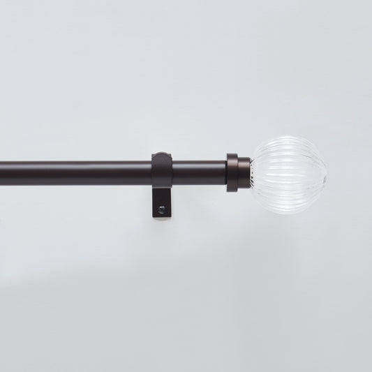 Martha Stewart Freeport Rhode Rod and Finial Set