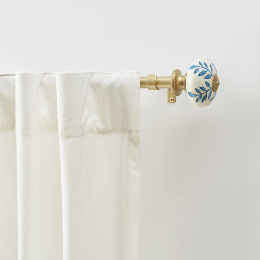 Martha Stewart Roseland Rod and Finial Set