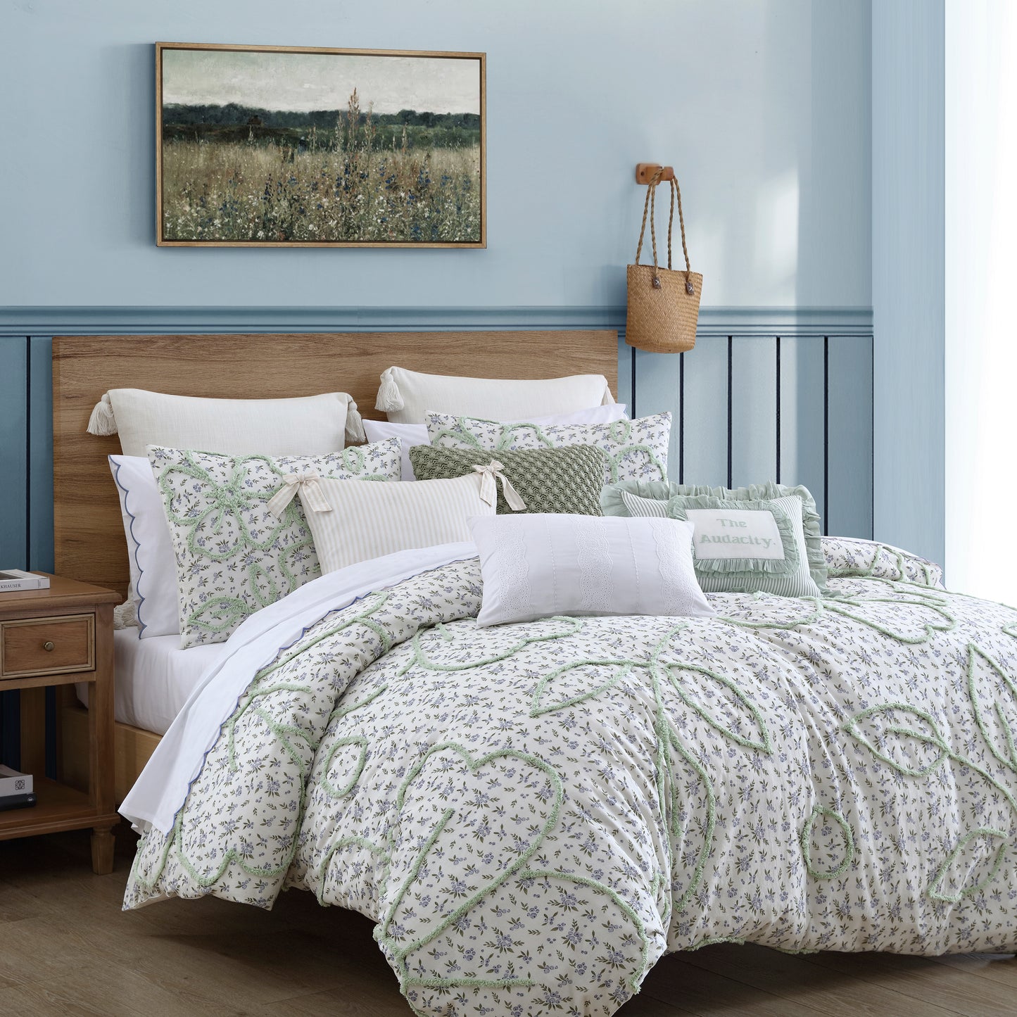 Peri Home Blueberry Chenille Comforter Set