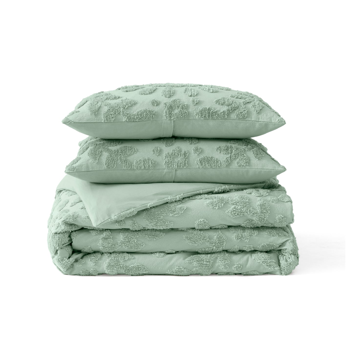 Peri Home Chenille Laurel Duvet Set