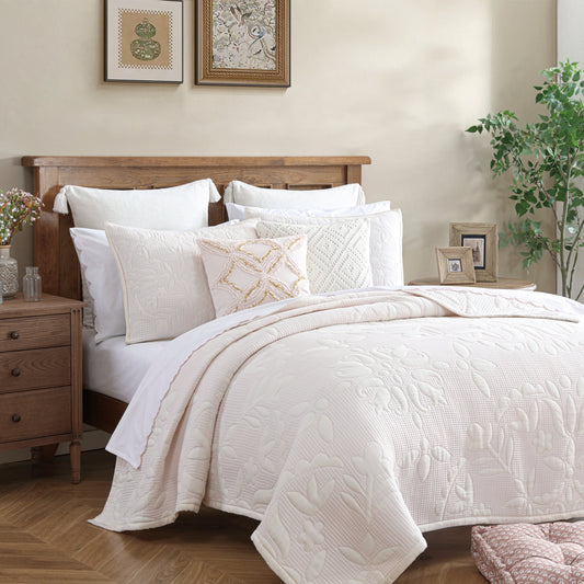 Peri Home Medallion Floral Quilt Set