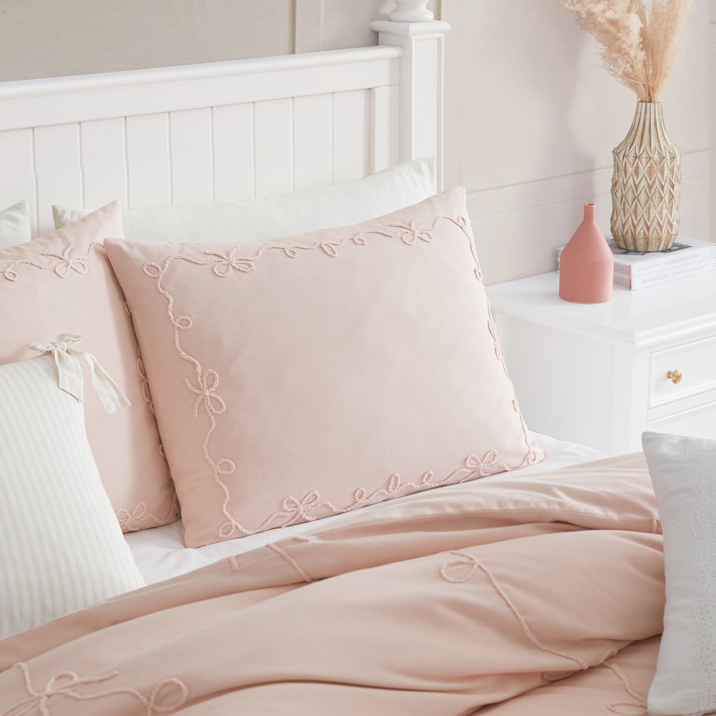 Peri Home Sasha Bows Duvet Set Collection