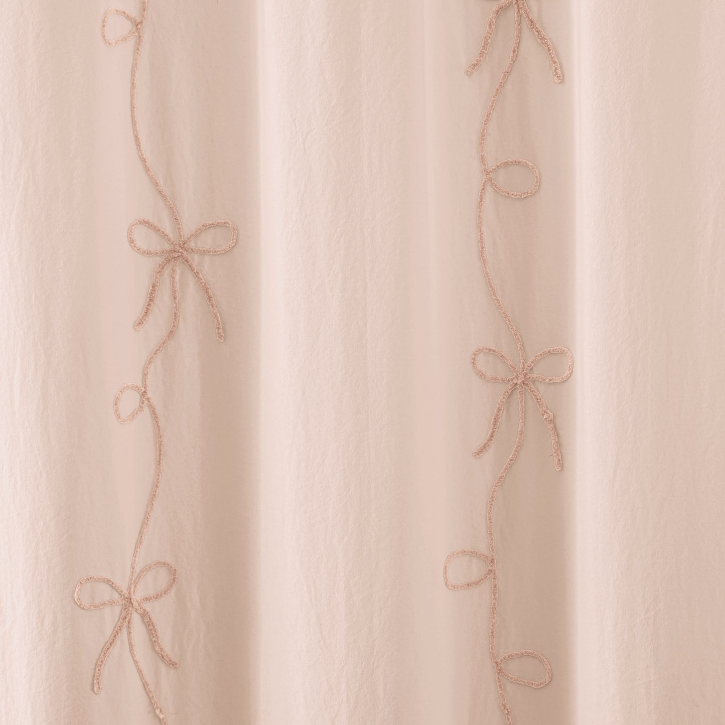 Peri Home Sasha Bows Shower Curtain
