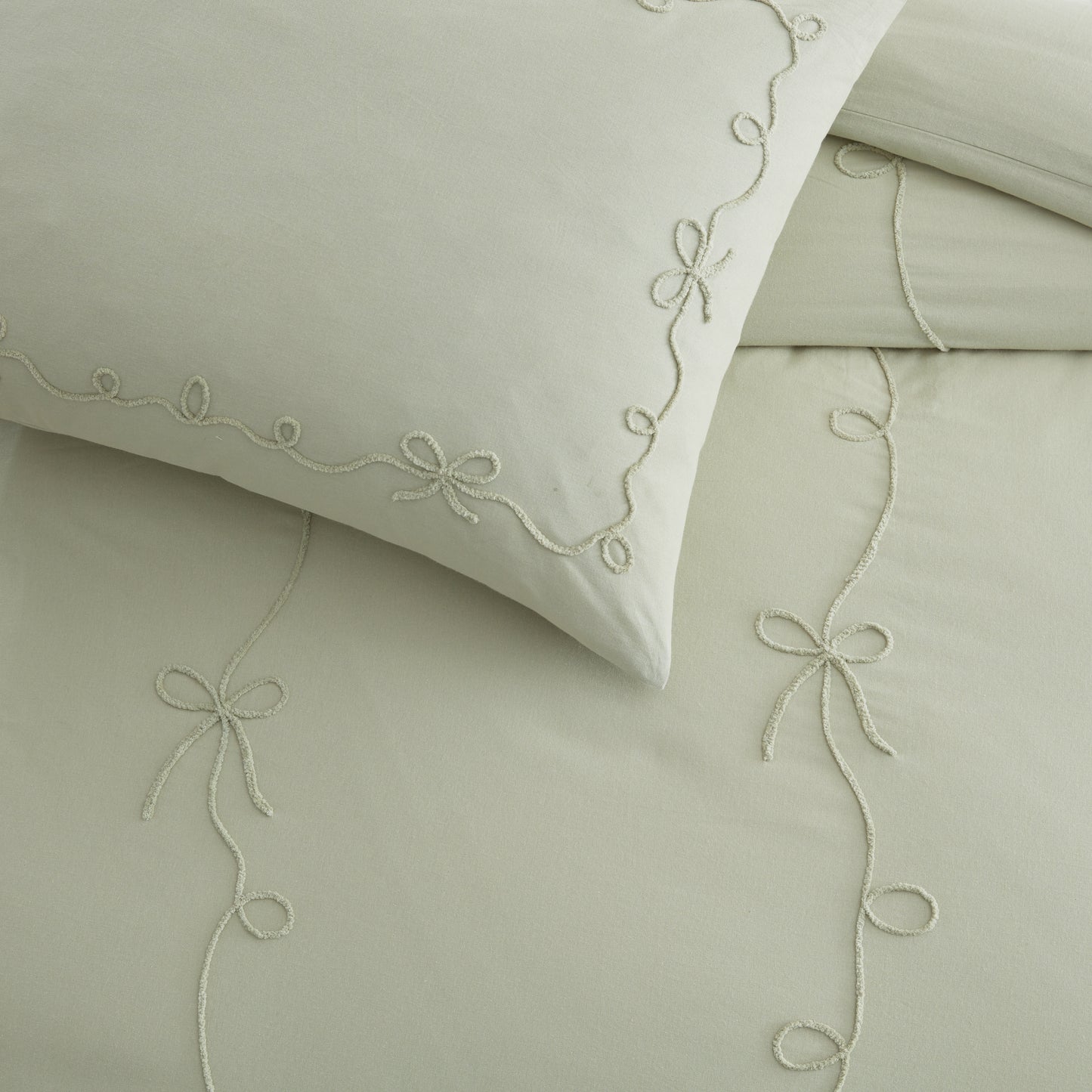 Peri Home Sasha Bows Duvet Set Collection