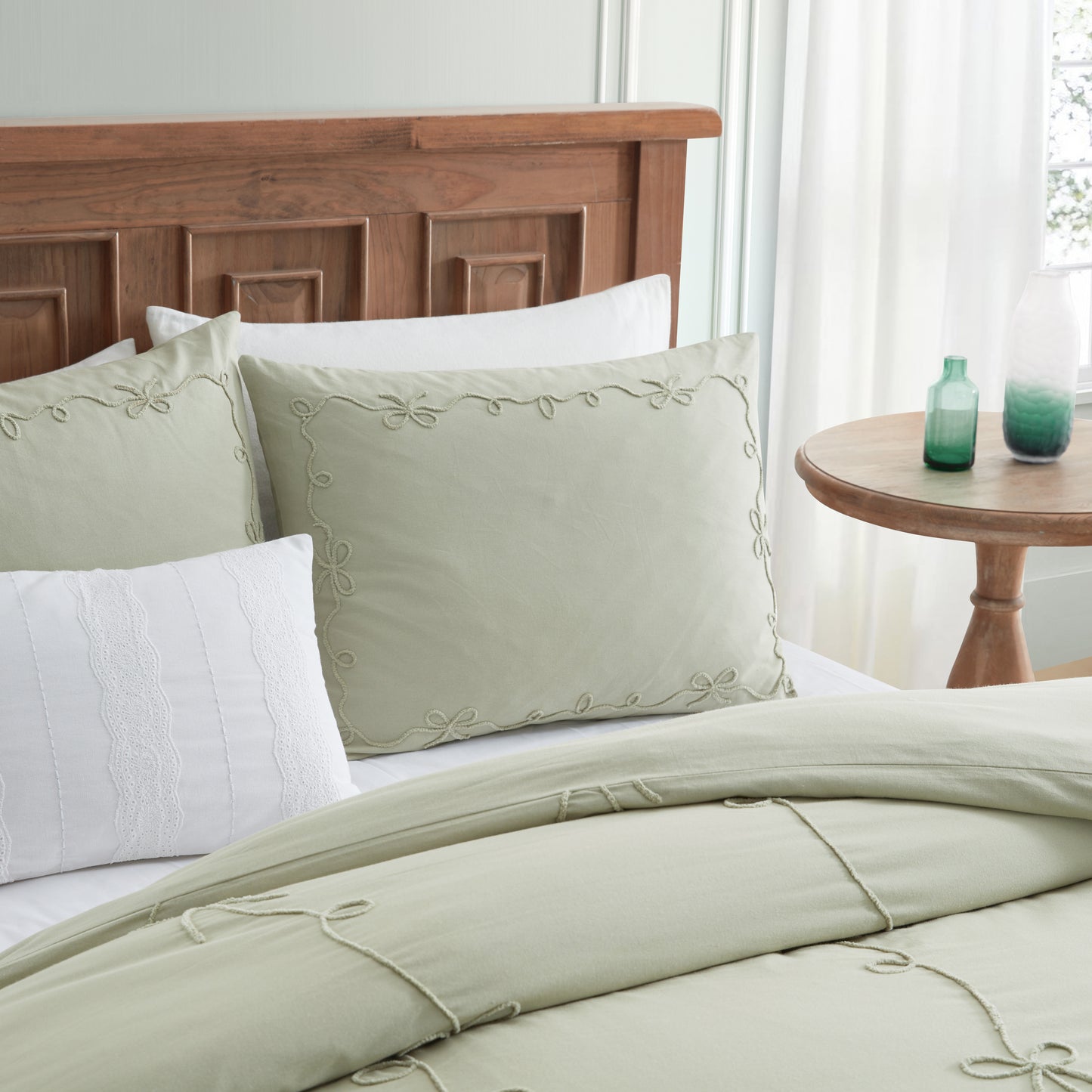 Peri Home Sasha Bows Duvet Set Collection