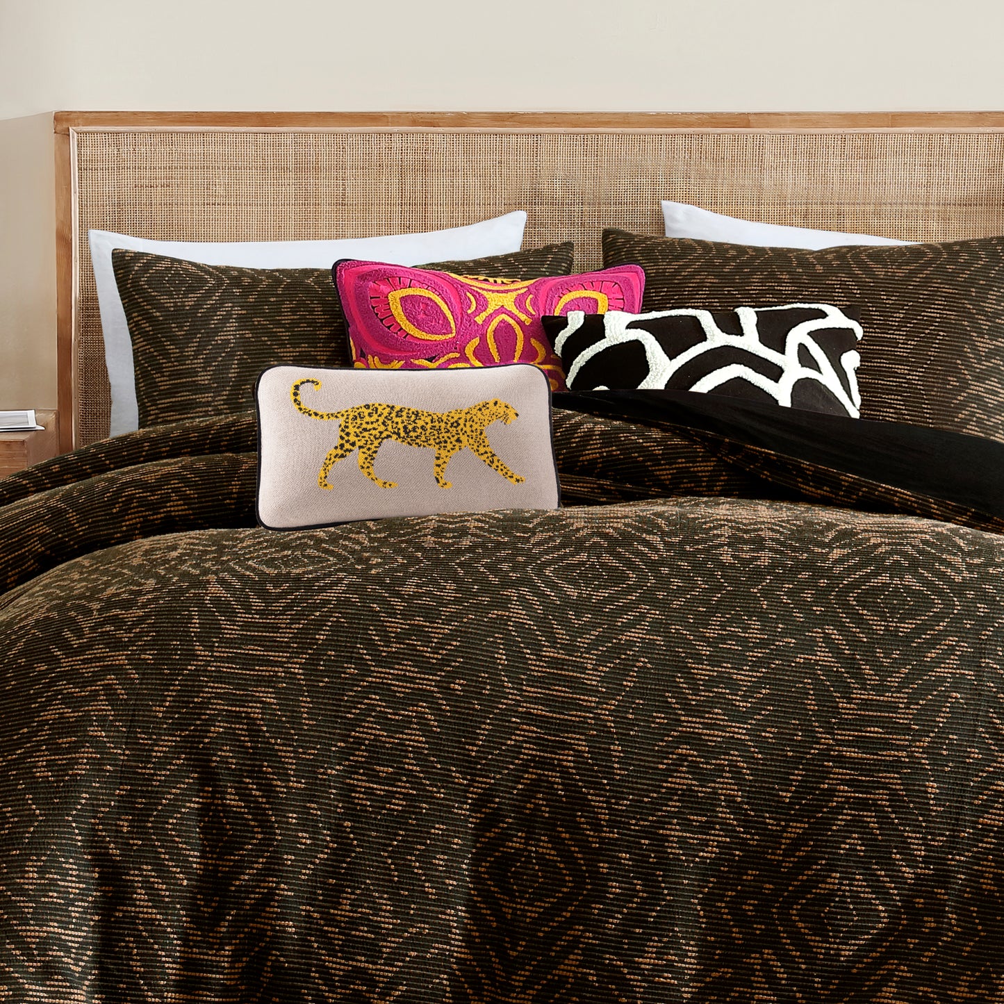 Rochelle Porter Jaguar Decorative Pillow