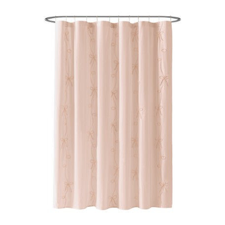 Peri Home Sasha Bows Shower Curtain