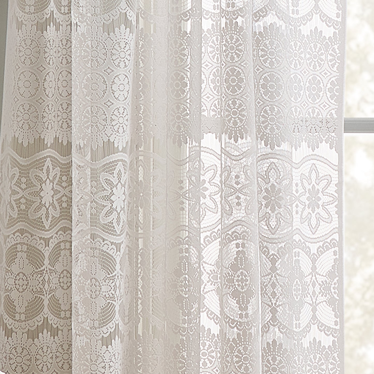 Curtainworks Boho Lace Curtain Panel