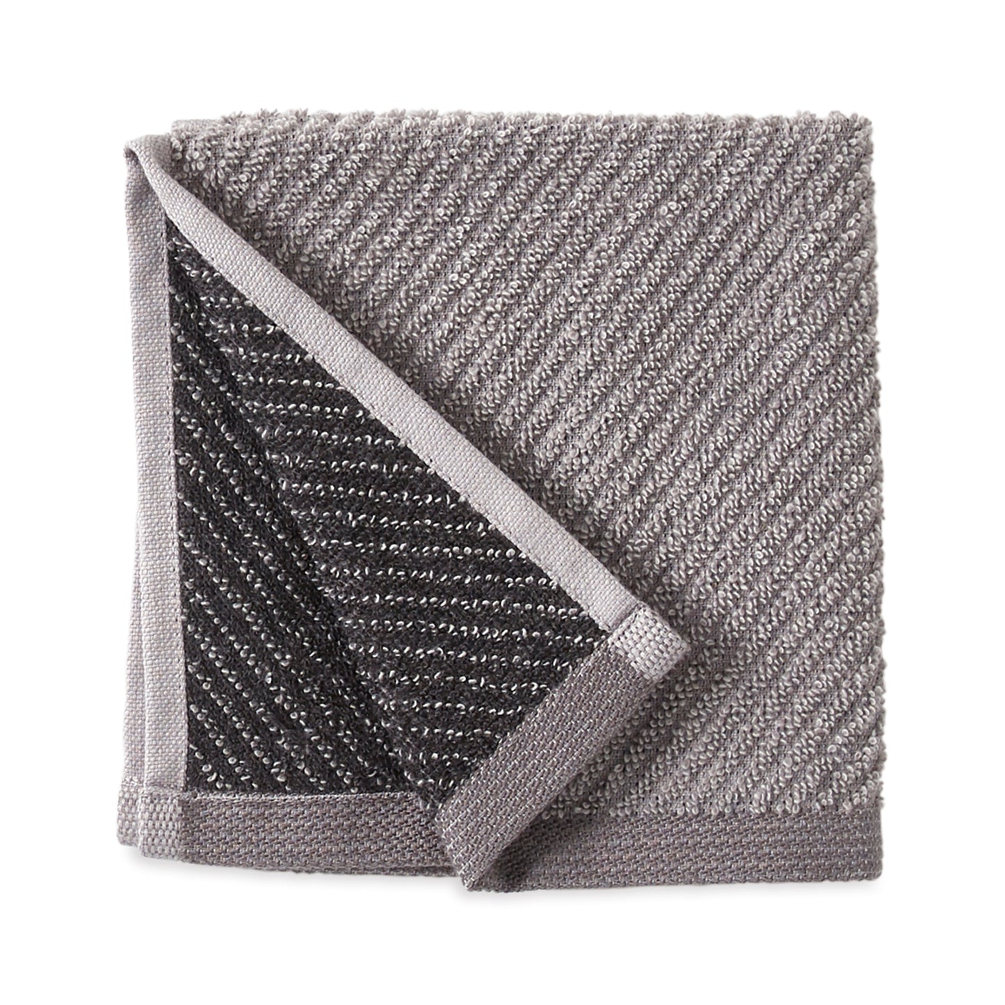 Wellbe Refresh Charcoal 6-piece Washcloth Set