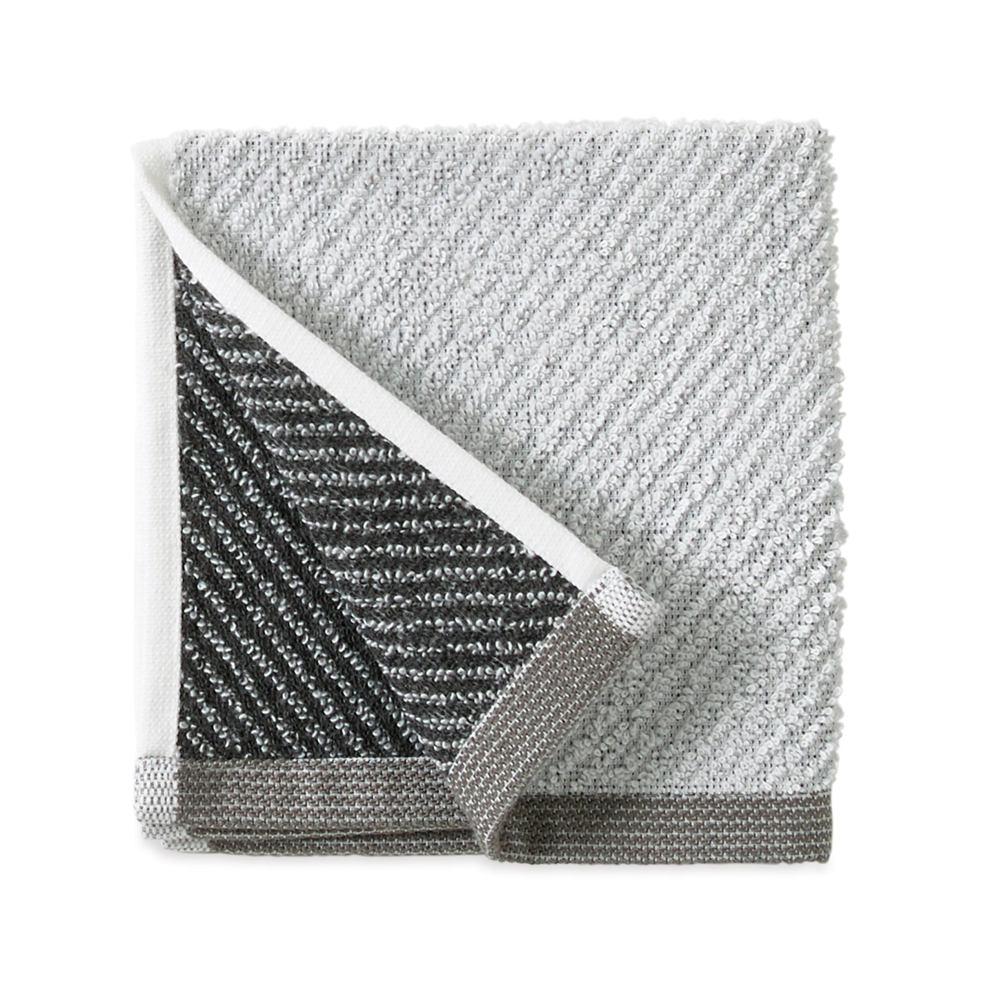 Wellbe Refresh Charcoal 6-piece Washcloth Set