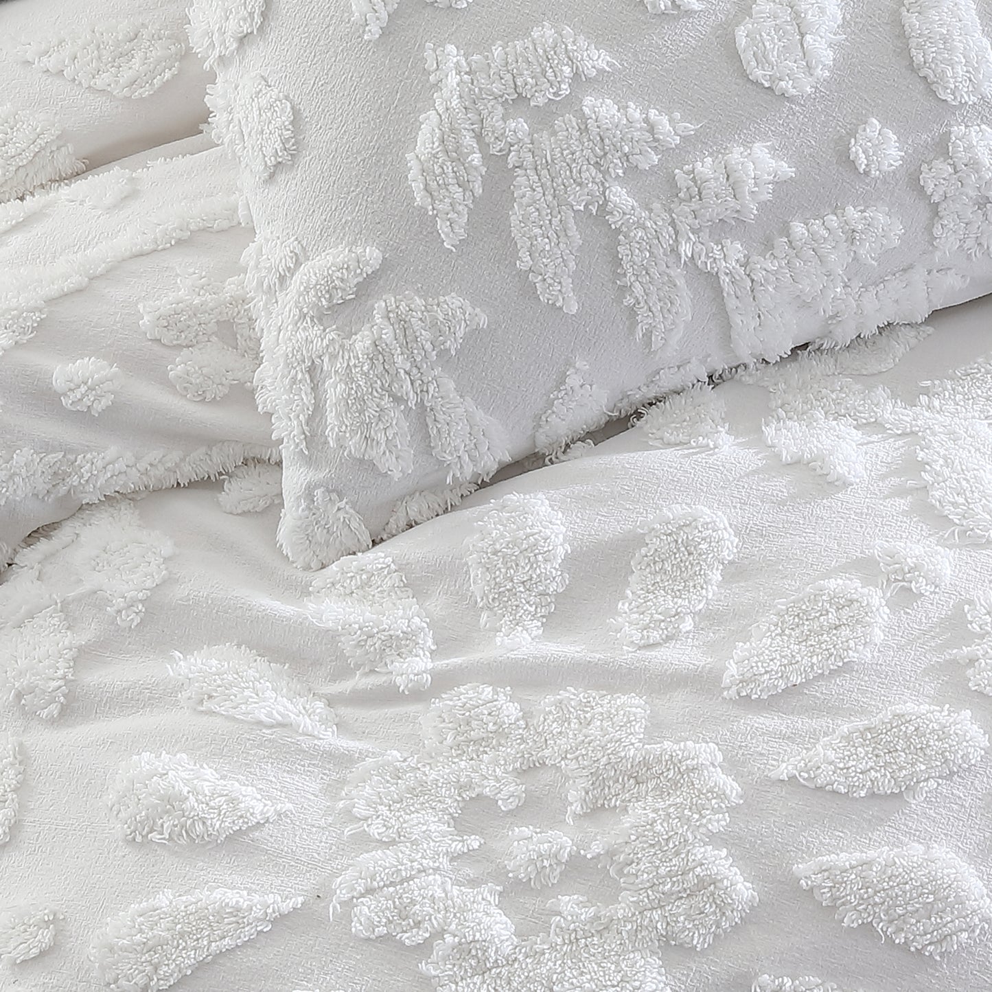 Peri Home Chenille Laurel Duvet Set