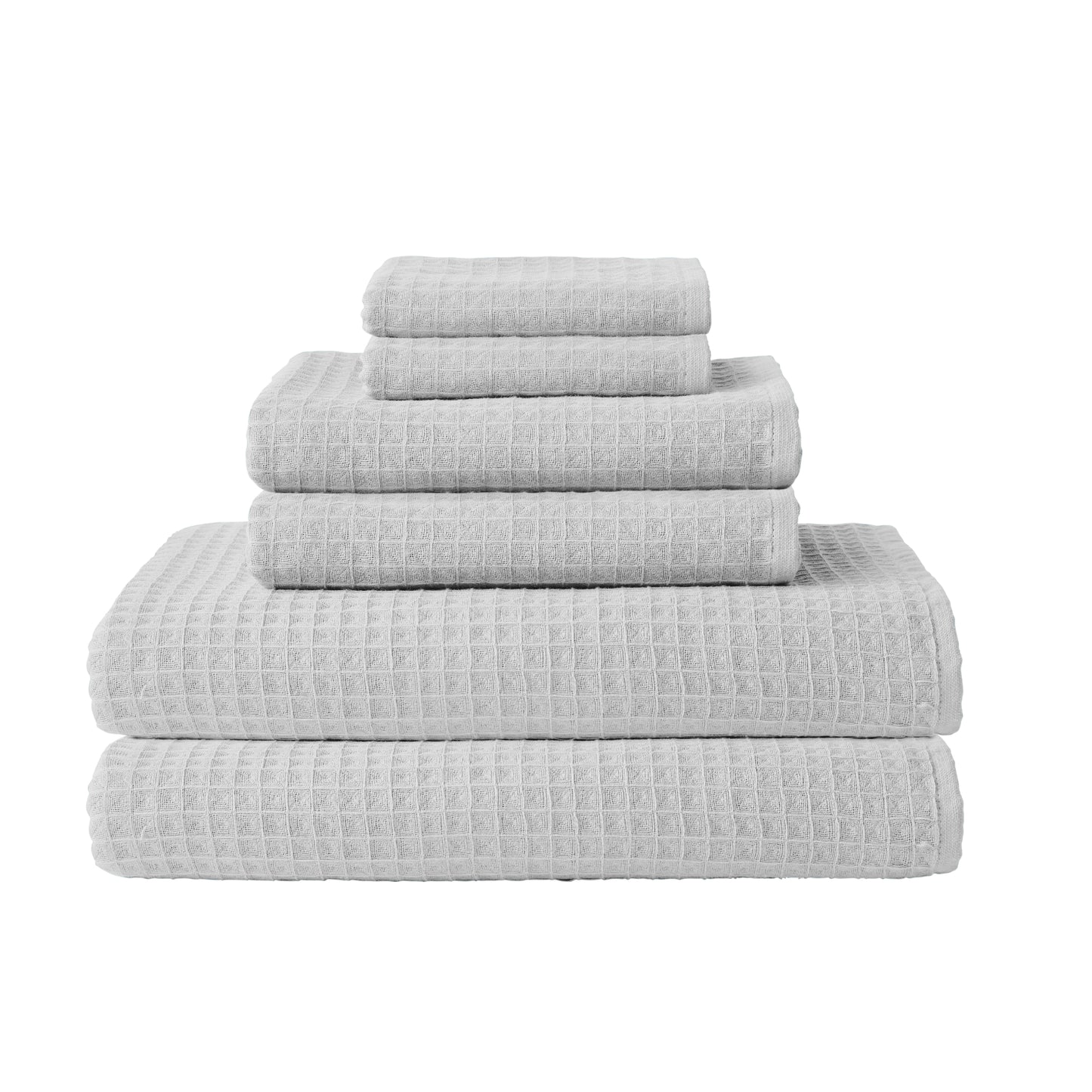 Uchino Waffle Twist 6 Piece Towel Set