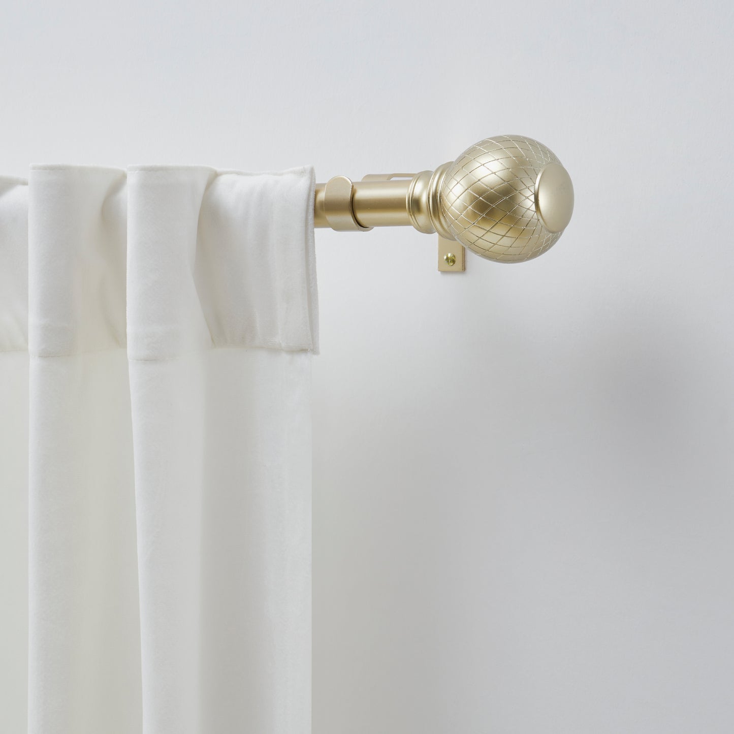DKNY Griffin Curtain Rod Set