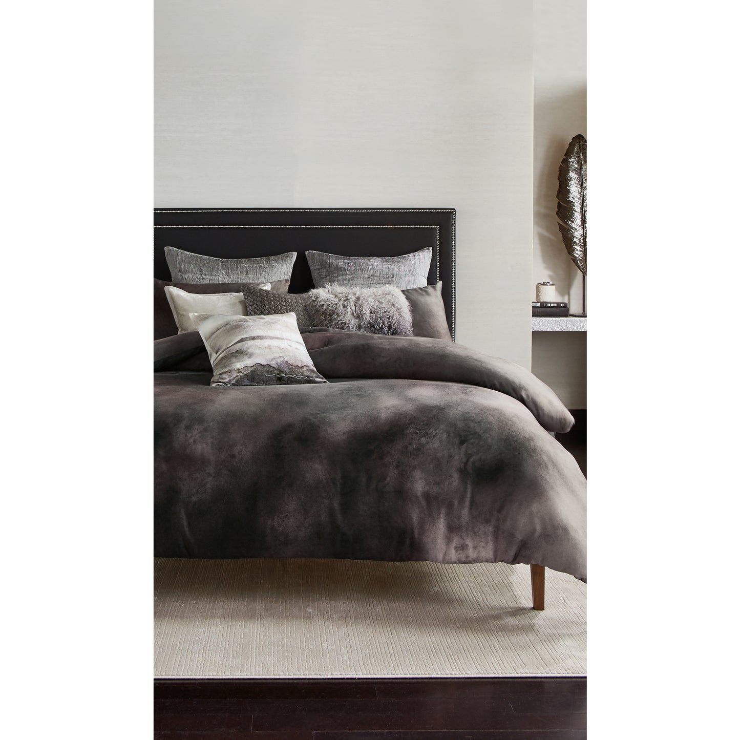 Michael Aram Metallic Knit Decorative Pillow