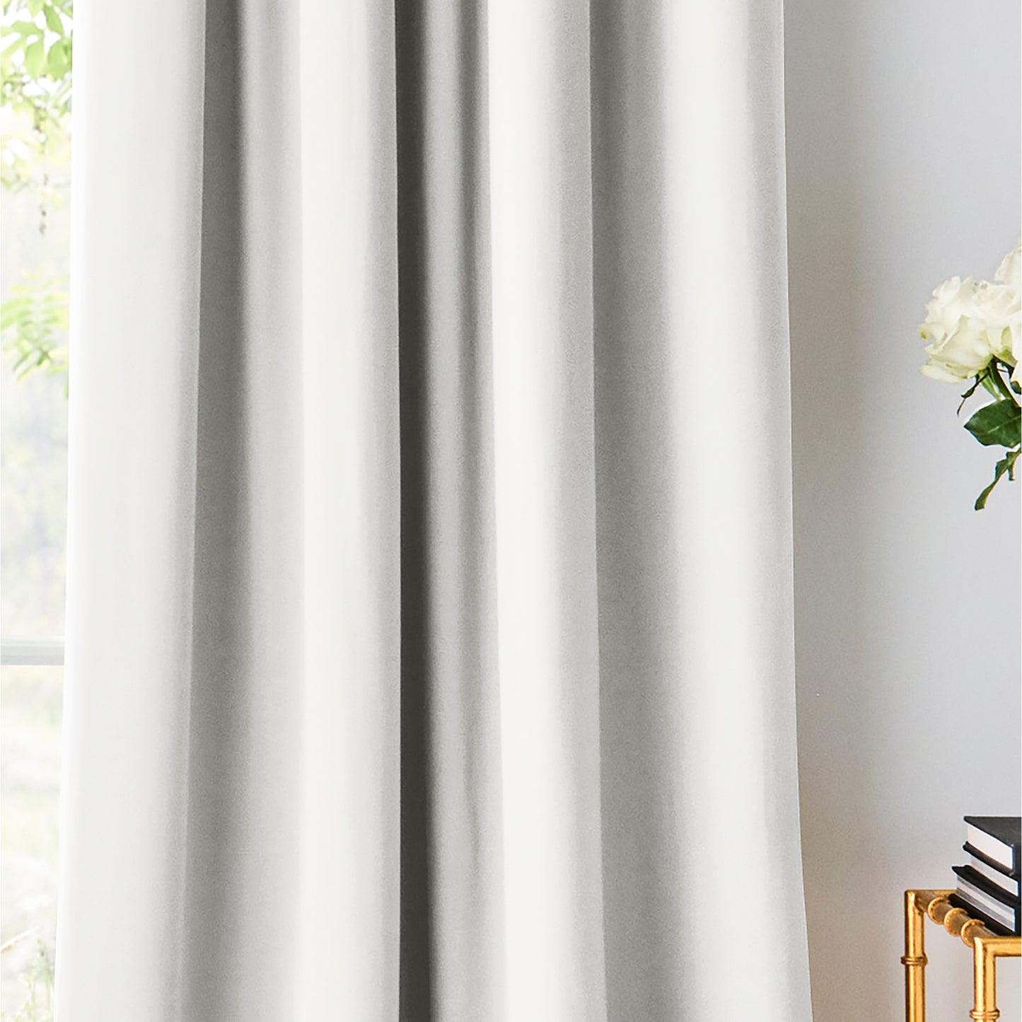 Karl Lagerfeld Paris Silky Cloud Blackout Lined, Set of 2 Curtain Panels