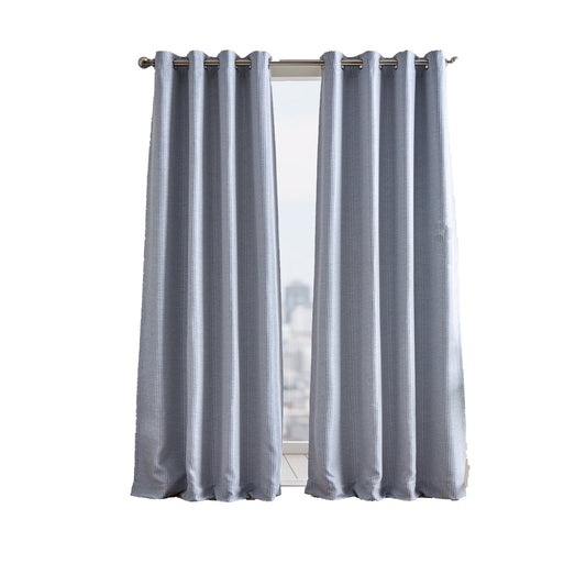 Martha Stewart Rivington Jacquard Thermal Curtain Panel Pair